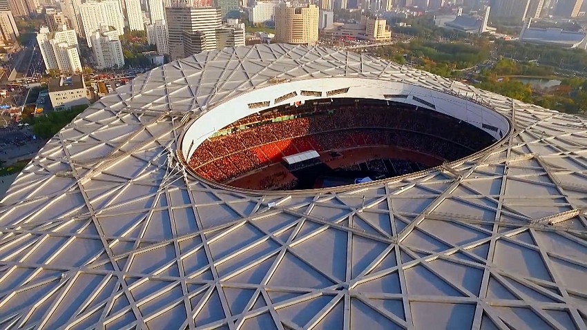 Sân vận động Olympic - sân vận động tổ chim giữa lòng Bắc Kinh